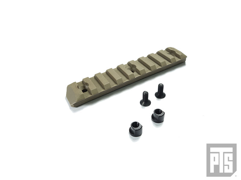 PTS® Enhanced Rail Section ( KEYMOD ) - [ 9 Slots ]-Dark Earth ( DE )