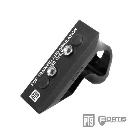 PTS Fortis SHIFT™ Short Angle Grip-Black-M-LOK