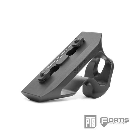 PTS Fortis SHIFT™ Short Angle Grip-Black-M-LOK