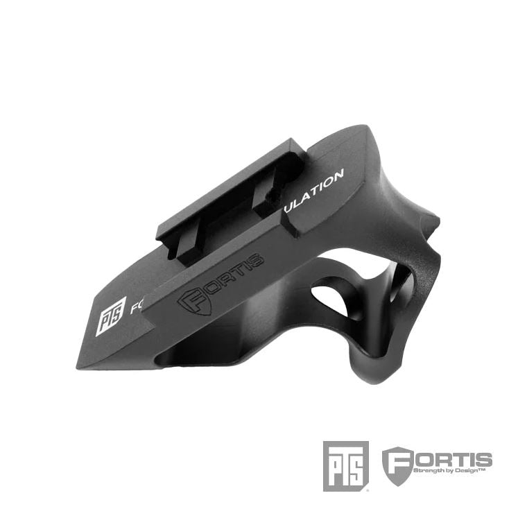 PTS Fortis SHIFT™ Short Angle Grip-Black-M-LOK