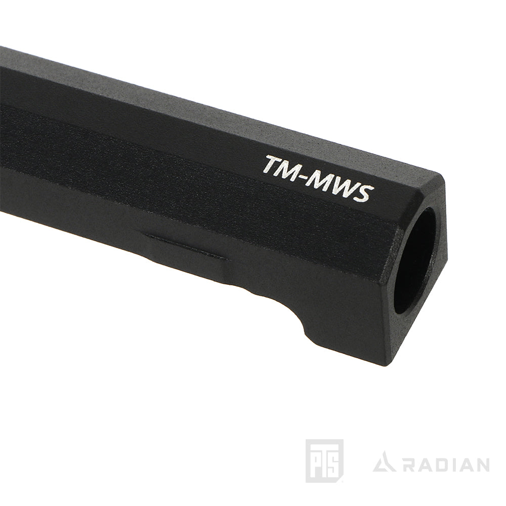 PTS Radian Raptor-LT Charging Handle GBB ( for Marui TM MWS GBB )-Red