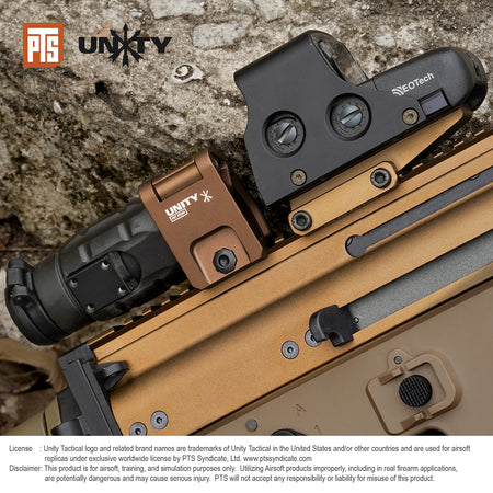 PTS Unity Tactical FAST FTC Aimpoint Mag Mount ( Black / Bronze )-Bronze