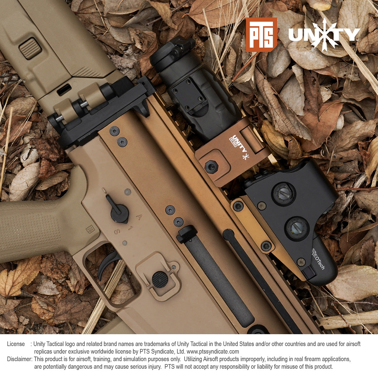 PTS Unity Tactical FAST FTC Aimpoint Mag Mount ( Black / Bronze )-Bronze
