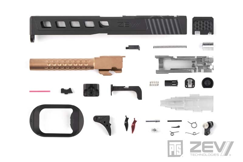 PTS ZEV Dragonfly Slide Kit for TM G Model 17 ( RMR / Leupold DP-PRO Cut )