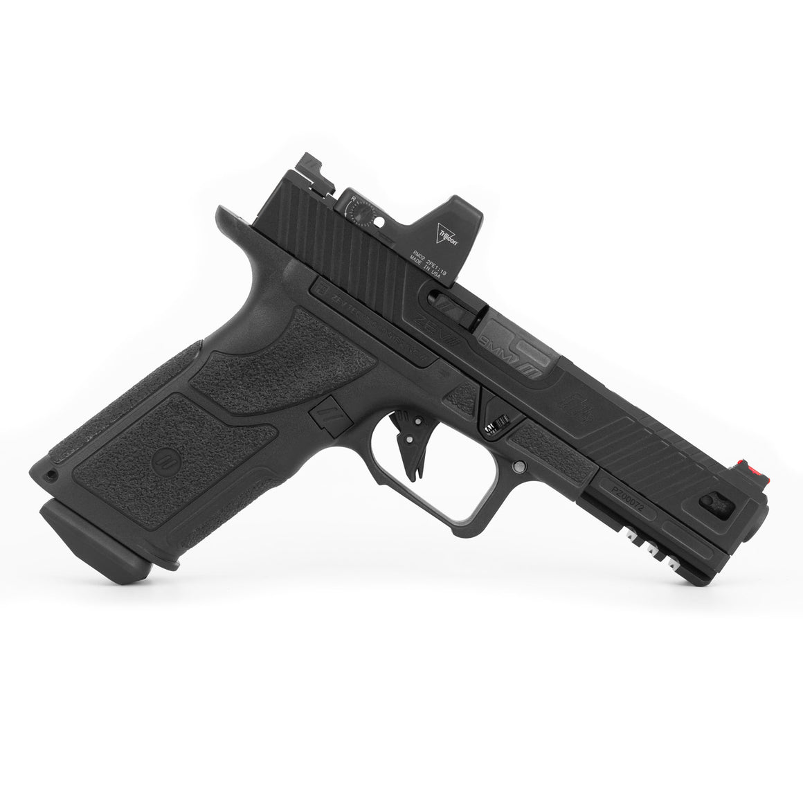 PTS ZEV OZ9 Elite Ultra Version GBB Pistol Airsoft ( Black )