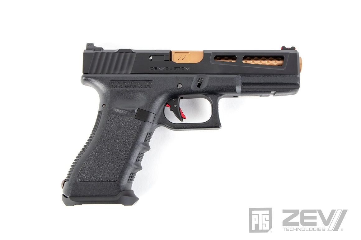 PTS ZEV Prizefighter Slide Kit for TM G Model 17 ( RMR / Leupold DP-PRO Cut )-Leupold DP-PRO