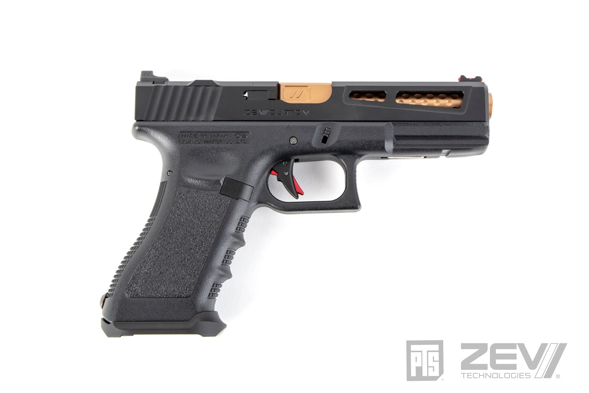 PTS ZEV Prizefighter Slide Kit for TM G Model 17 ( RMR / Leupold DP-PRO Cut )-Leupold DP-PRO