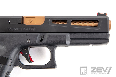 PTS ZEV Prizefighter Slide Kit for TM G Model 17 ( RMR / Leupold DP-PRO Cut )-Leupold DP-PRO