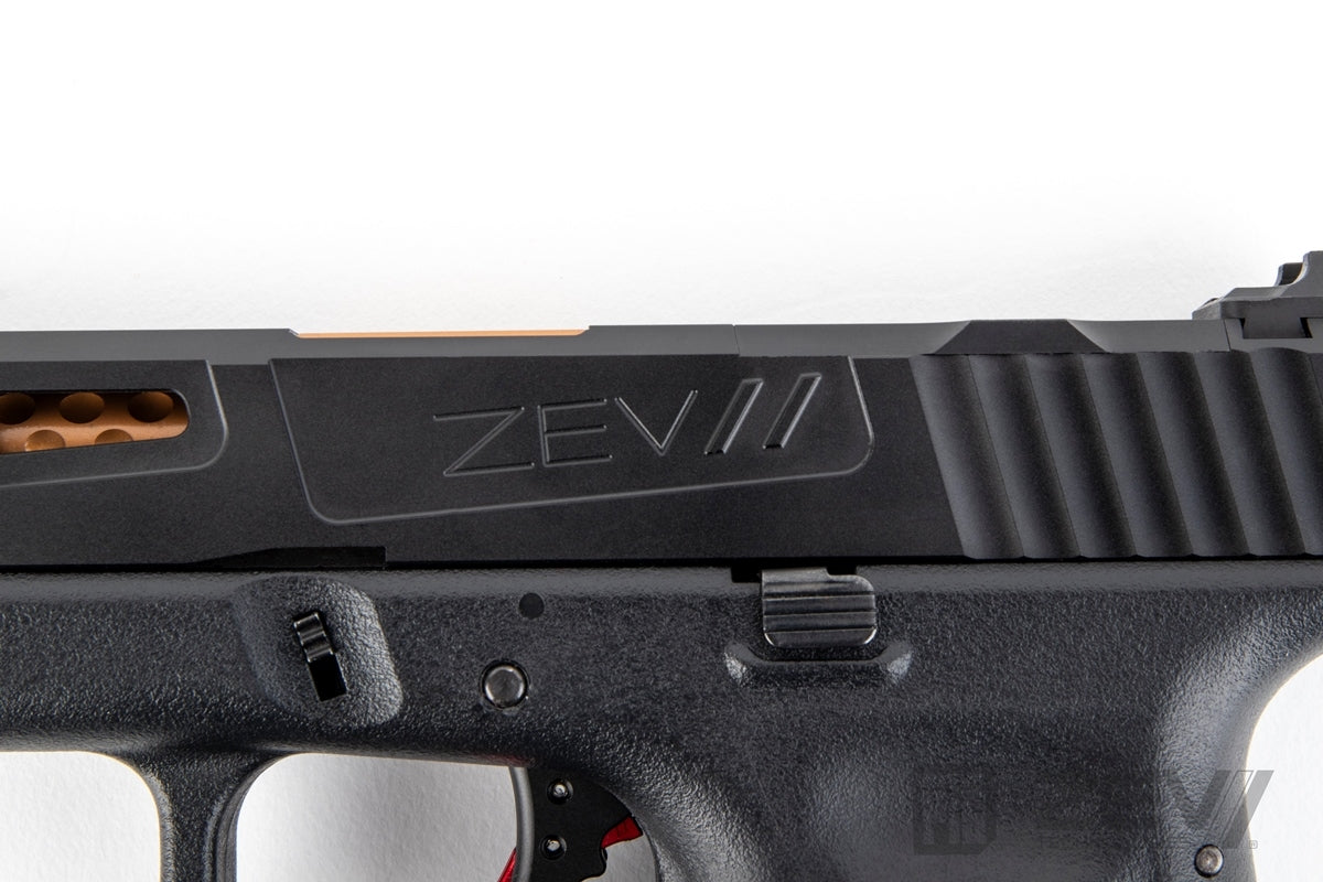 PTS ZEV Prizefighter Slide Kit for TM G Model 17 ( RMR / Leupold DP-PRO Cut )-Leupold DP-PRO