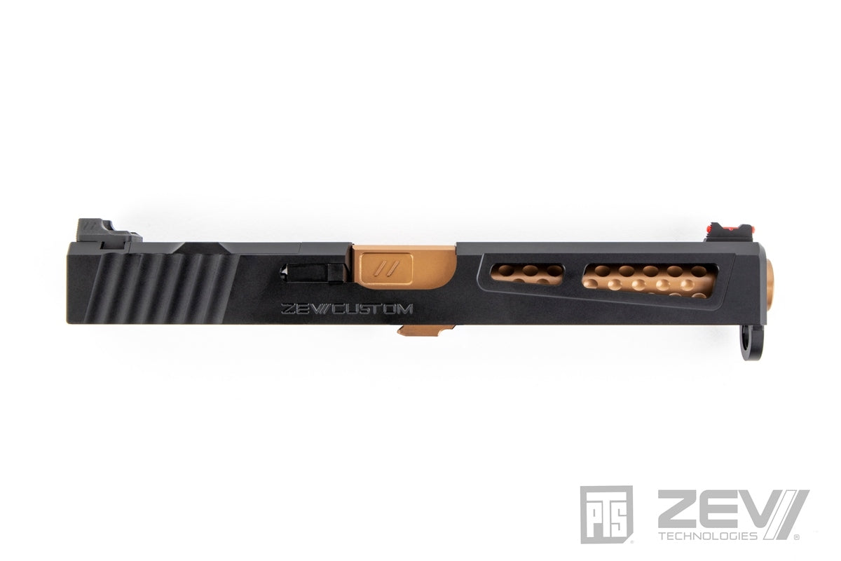 PTS ZEV Prizefighter Slide Kit for TM G Model 17 ( RMR / Leupold DP-PRO Cut )-Leupold DP-PRO