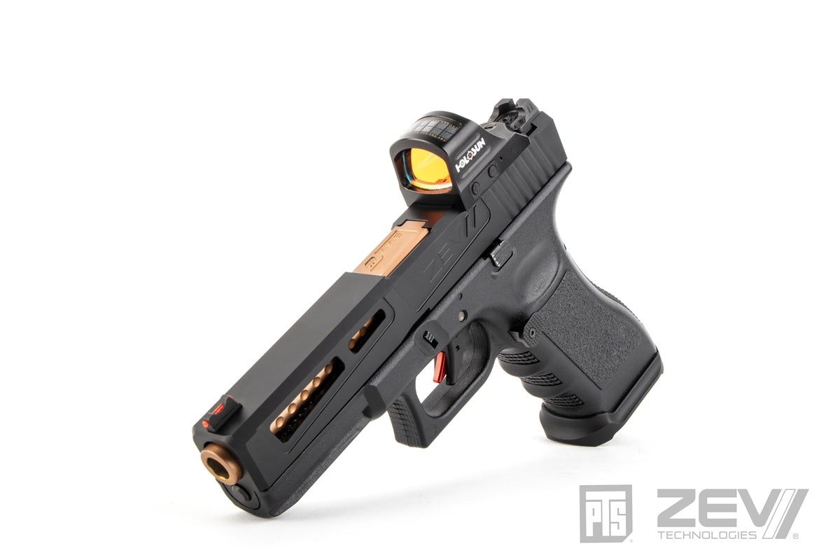 PTS ZEV Prizefighter Slide Kit for TM G Model 17 ( RMR / Leupold DP-PRO Cut )-Leupold DP-PRO