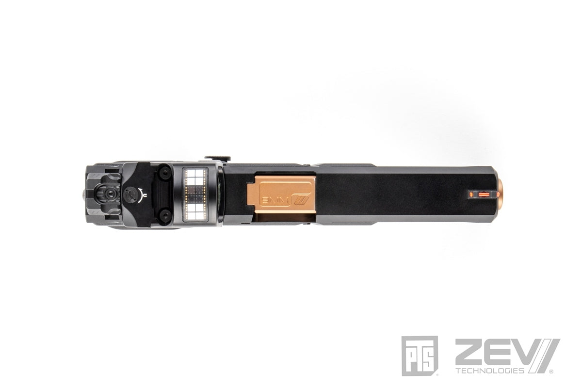 PTS ZEV Prizefighter Slide Kit for TM G Model 17 ( RMR / Leupold DP-PRO Cut )-Leupold DP-PRO