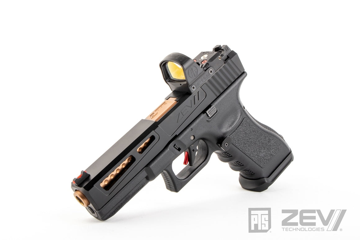 PTS ZEV Prizefighter Slide Kit for TM G Model 17 ( RMR / Leupold DP-PRO Cut )-Leupold DP-PRO