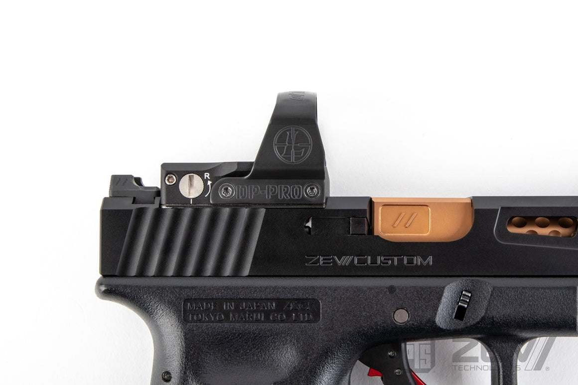 PTS ZEV Prizefighter Slide Kit for TM G Model 17 ( RMR / Leupold DP-PRO Cut )-Leupold DP-PRO