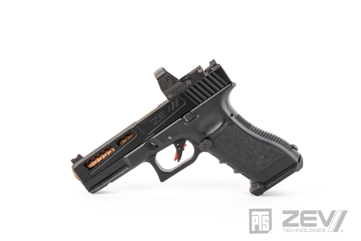 PTS ZEV Prizefighter Slide Kit for TM G Model 17 ( RMR / Leupold DP-PRO Cut )-Leupold DP-PRO