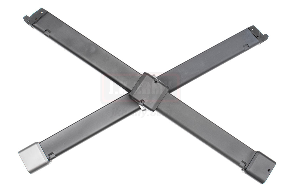 Prowin Twin Extension Magazine 112Rds for Marui TM G Model GBB Pistol Series ( Hermetic Type )-Grey