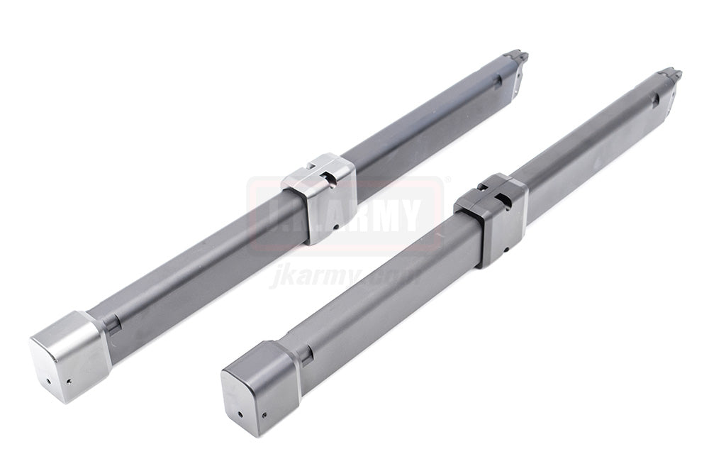 Prowin Twin Extension Magazine 112Rds for Marui TM G Model GBB Pistol Series ( Hermetic Type )-Grey