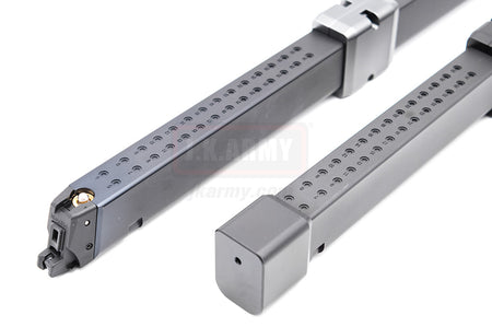 Prowin Twin Extension Magazine 112Rds for Marui TM G Model GBB Pistol Series ( Hermetic Type )-Grey