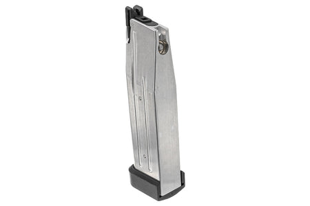 ProWin 140mm Magazine for Marui TM Hi-Capa GBBP Airsoft - Real Type ( Silver )