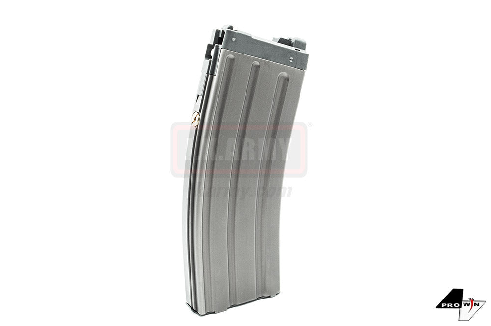 ProWin EVO Series Tokyo Marui M4 / AR MWS GBB Gas Magazine 55Rds ( 30Rd 5.56 Style Black Grey )