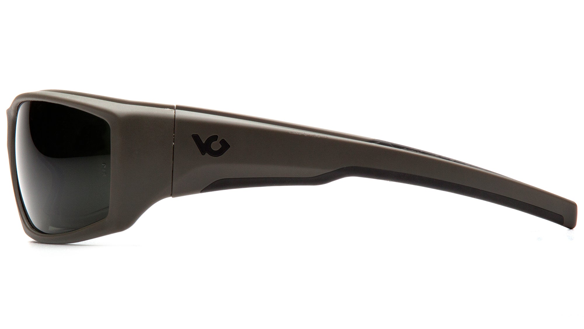 Pyramex Overwatch Shooting Glasses Forest Gray Anti-Fog Lens with OD Green Frame ( VGSG722T )