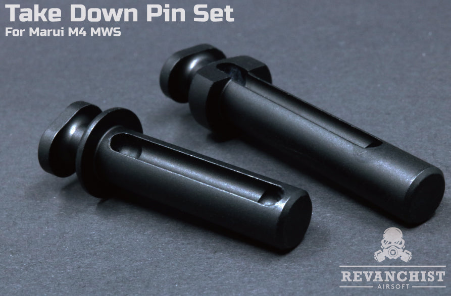 Revanchist Aluminum Take Down Pin Set For Marui TM M4 MWS GBBR