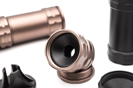 Revanchist JK Style 14mm CCW Dummy Barrel Extension ( Type A - Black / Tan )-Tan