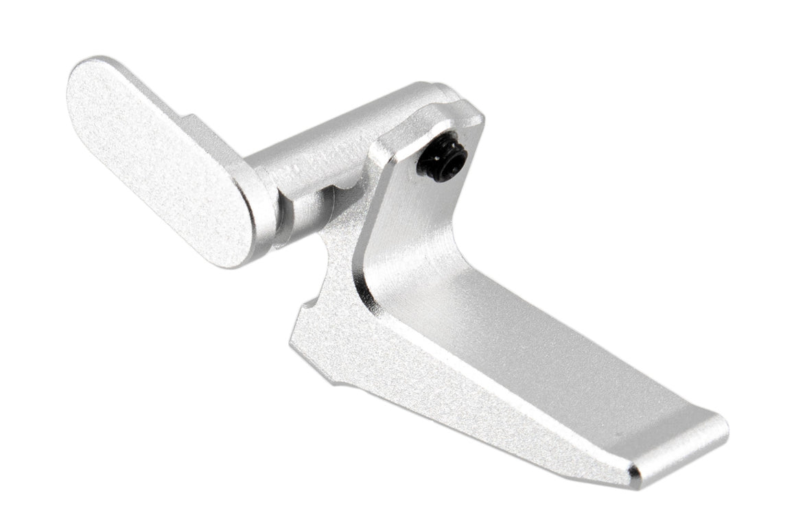 Revanchist Airsoft Flat Trigger Type B V2 For SIG AIR / VFC P320 M17 M18 GBBP ( Silver )