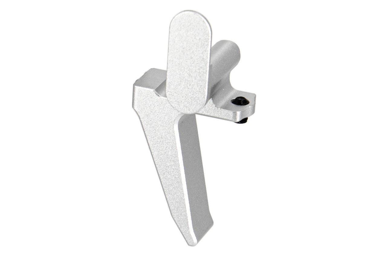 Revanchist Airsoft Flat Trigger Type B V2 For SIG AIR / VFC P320 M17 M18 GBBP ( Silver )