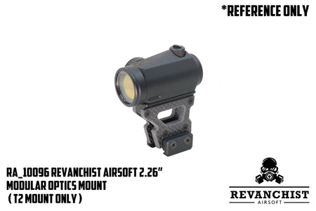 Revanchist 2.26” Modular Optics Mount for T2 / Amphibious Red-Dot Sight ( High Grade Carbon Fiber )-for Amphibious Red-Dot Sight Mount