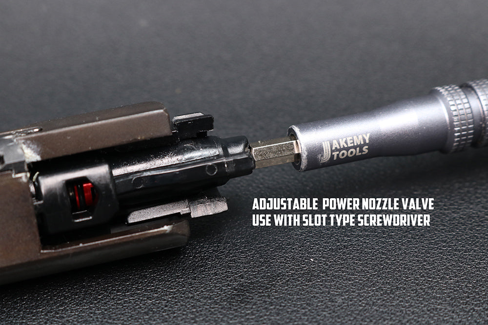 Revanchist Aluminum Adjustable Power Nozzle Valve For For Marui TM M4 MWS MTR GBBR