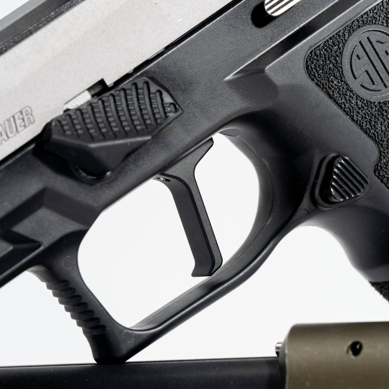 Revanchist Dual Adjustable Flat Trigger For SIG AIR / VFC P320 M17 M18 XCarry GBBP Series -Tan