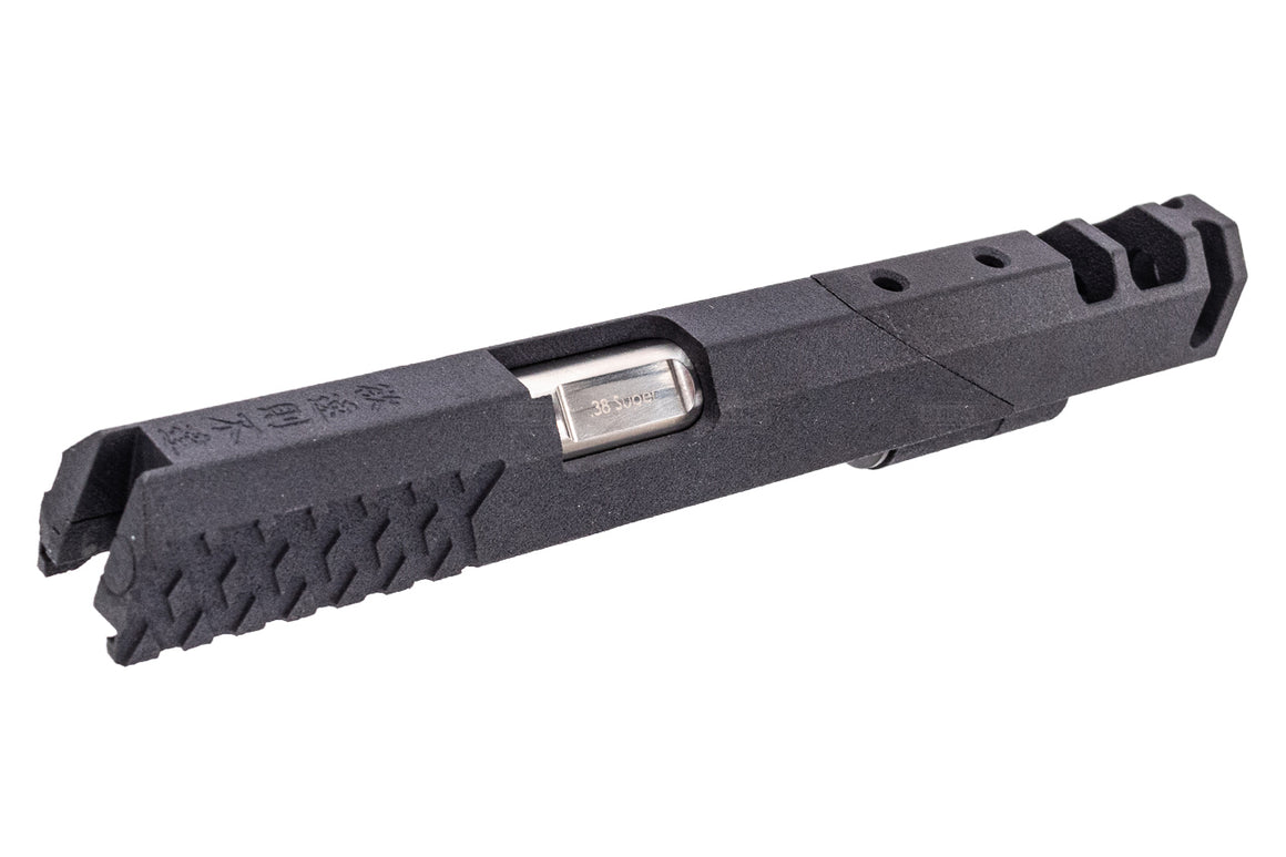 Revanchist 6" Open Slide Kit " 欲速則不達 " For Marui TM Hi-Capa GBBP Series ( 3DP ) ( Deluxe Version )