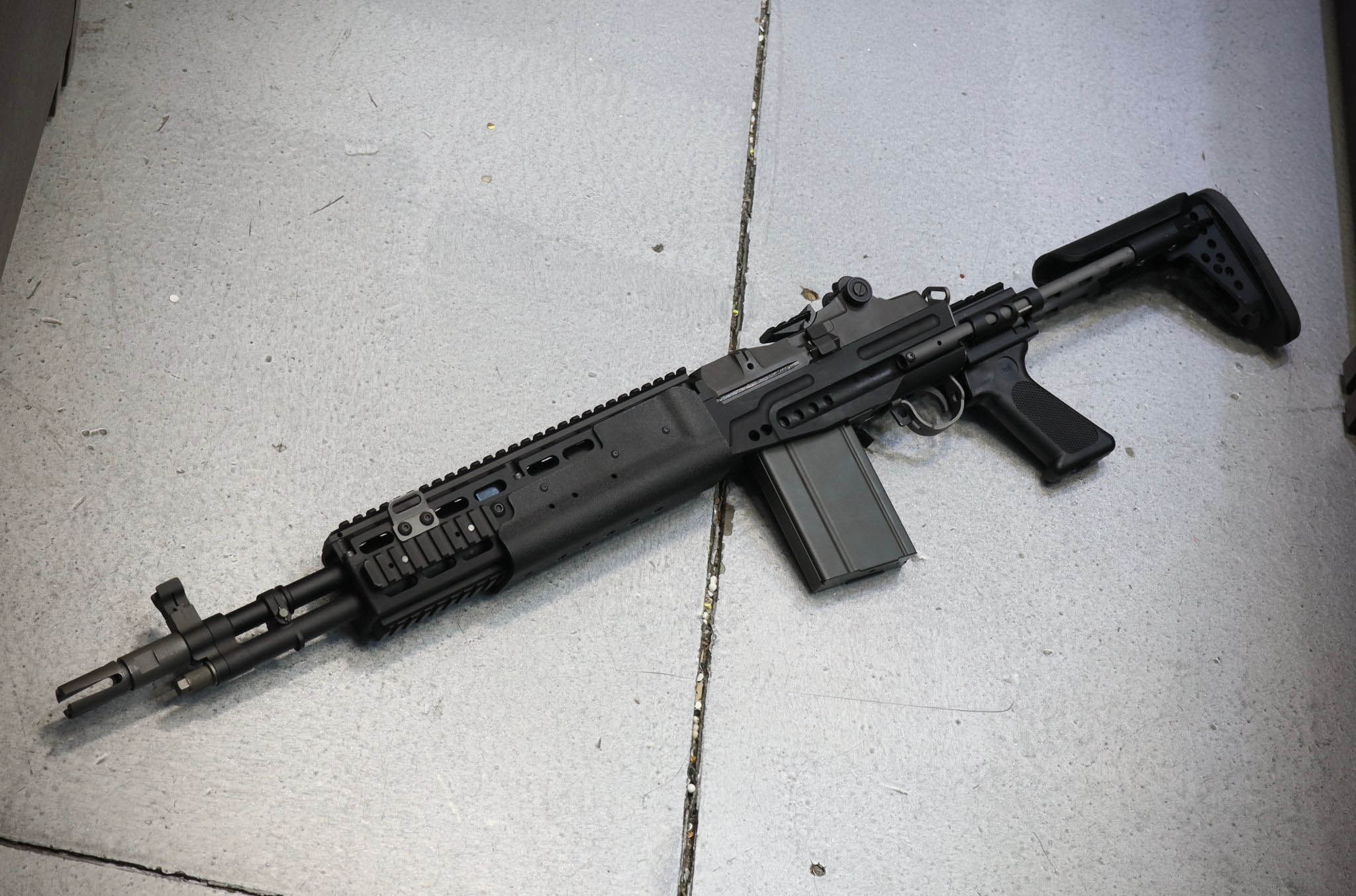 RA-TECH Custom WE M14 EBR MOD0 Level 3 GBB Rifle Airsoft ( Short