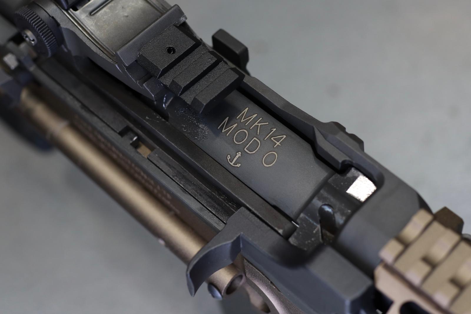 RA-TECH Custom WE M14 EBR MOD0 Level 3 GBB Rifle Airsoft ( Titanium ) ( Limited Edition )