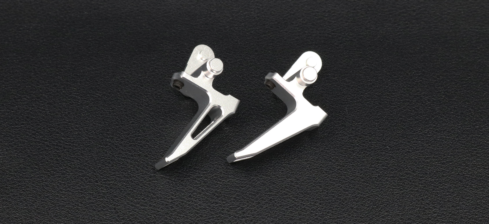 Revanchist Airsoft Flat Trigger Type B V2 For SIG AIR / VFC P320 M17 M18 GBBP ( Silver )
