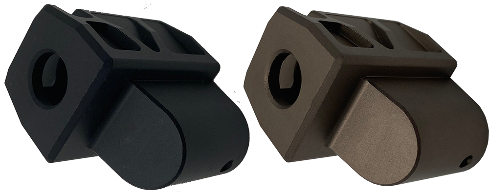 Revanchist Airsoft Compensators For P320 M17 GBBP ( Tan / Black )-Tan