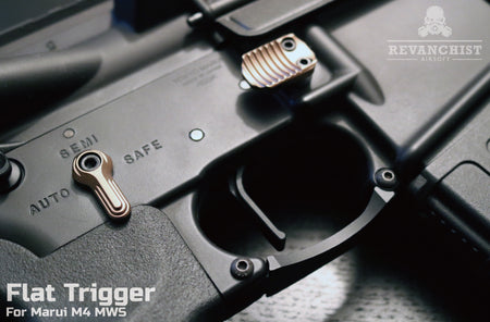 Revanchist Flat Trigger Type B For Marui M4 MWS
