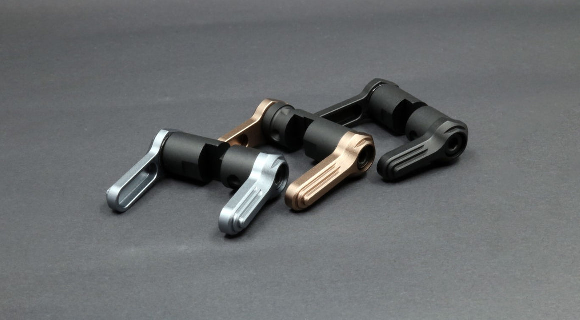 Revanchist Ambi Selector Type B For Marui M4 / AR MWS ( Black / Tan / Grey )