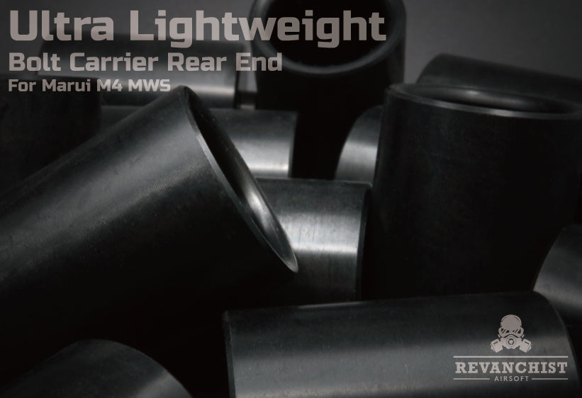 Revanchist Ultra Lightweight Bolt Carrier Rear End For Marui M4 MWS ( TM MWS )