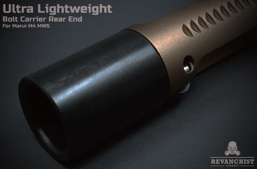 Revanchist Ultra Lightweight Bolt Carrier Rear End For Marui M4 MWS ( TM MWS )