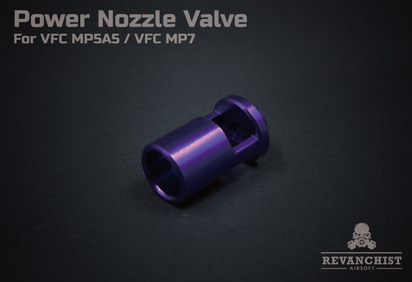 Revanchist Power Nozzle Valve For VFC MP5A5 / VFC MP7 ( Medium / Low / High Power ) -Purple