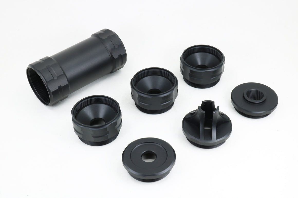 Revanchist JK Style 14mm CCW Dummy Barrel Extension ( Type A - Black / Tan )-Tan