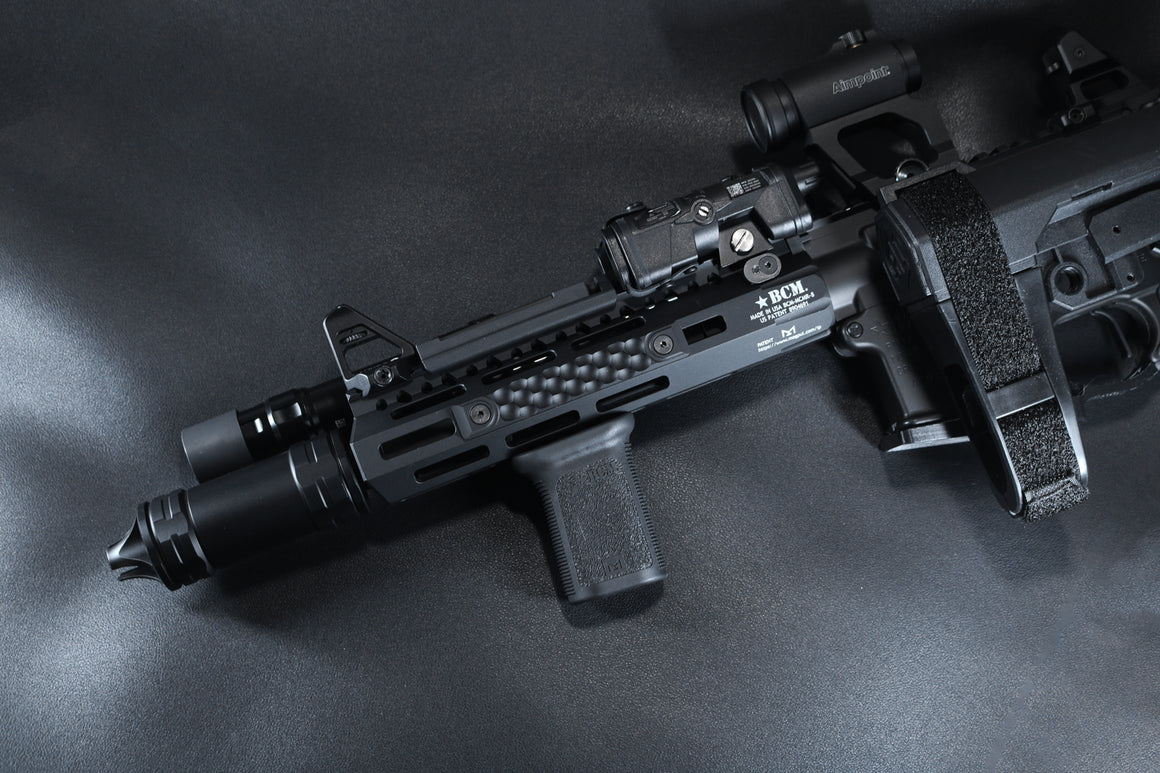 Revanchist JK Style 14mm CCW Dummy Barrel Extension ( Type A - Black / Tan )-Tan