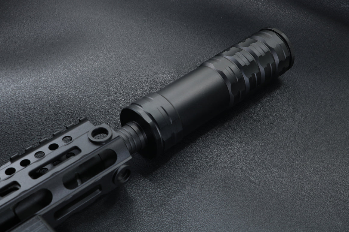 Revanchist JK Style 14mm CCW Dummy Barrel Extension ( Type A - Black / Tan )-Tan