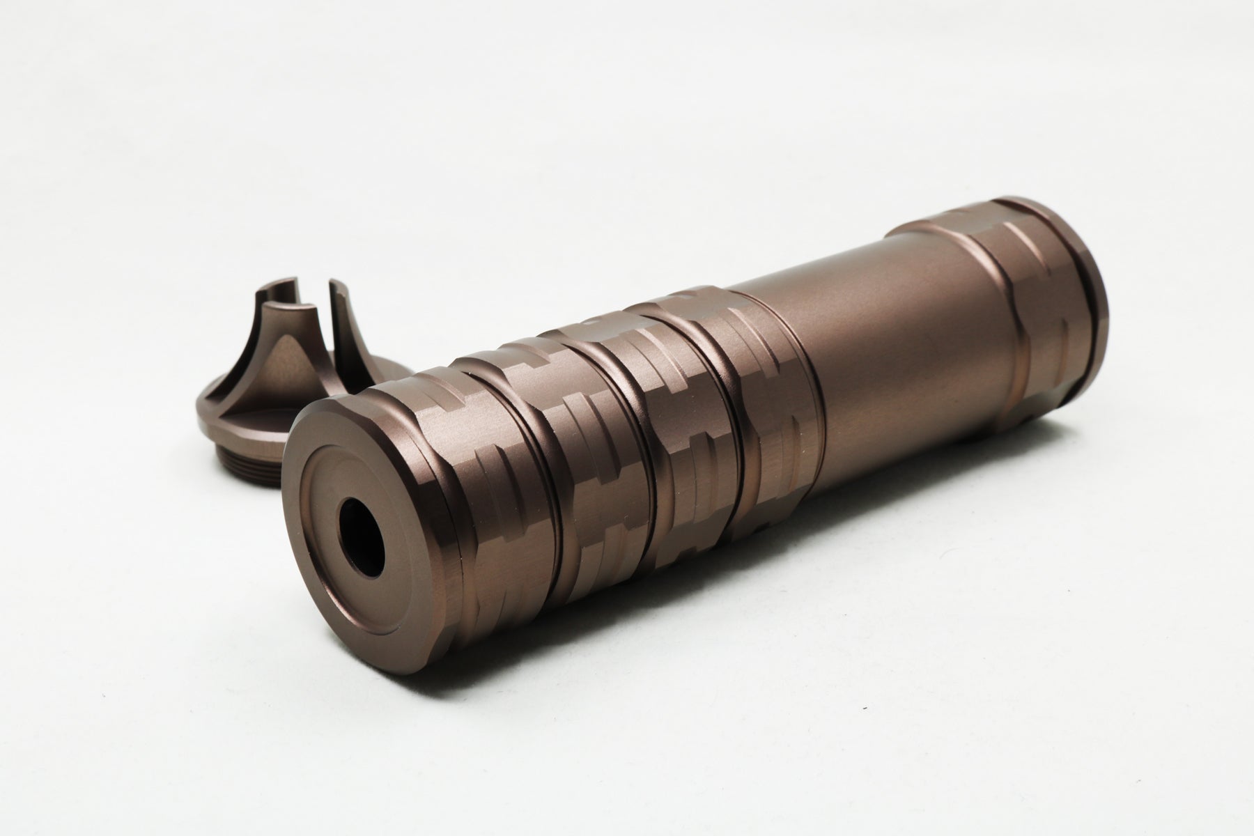 Revanchist JK Style 14mm CCW Dummy Barrel Extension ( Type A - Black / Tan )-Tan