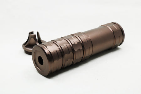 Revanchist JK Style 14mm CCW Dummy Barrel Extension ( Type A - Black / Tan )-Tan