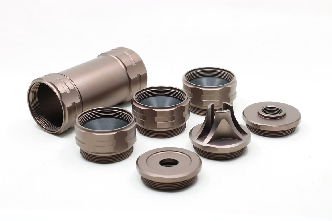 Revanchist JK Style 14mm CCW Dummy Barrel Extension ( Type A - Black / Tan )-Tan