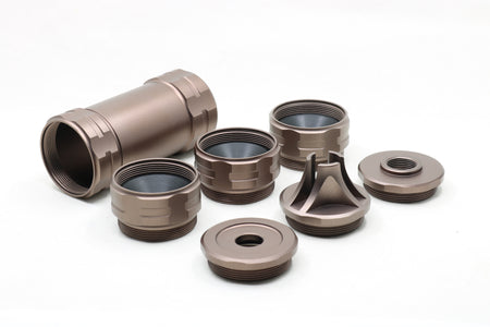 Revanchist JK Style 14mm CCW Dummy Barrel Extension ( Type A - Black / Tan )-Tan