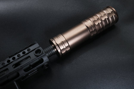 Revanchist JK Style 14mm CCW Dummy Barrel Extension ( Type A - Black / Tan )-Tan